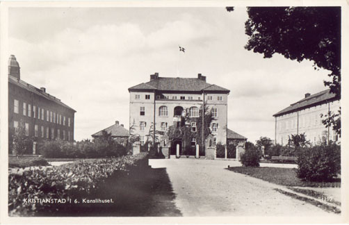 Kanslihuset, dagens hus 4 på Högskolan Kristianstad.