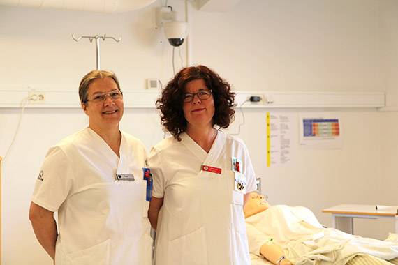 Tina Nilsson och Carina Lernheden