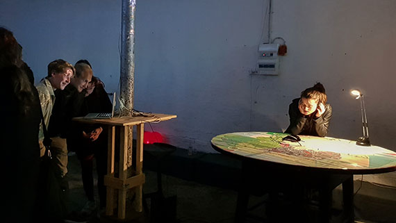 Utställningen Wanderlost i Kristianstad.