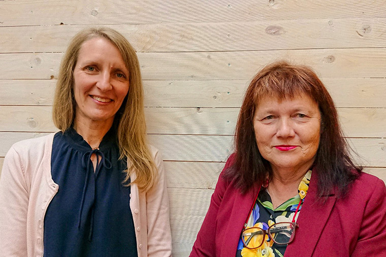 Jenny Edvardsson och Mary Ingemansson.