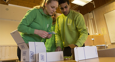 Tittar efter en tandborste