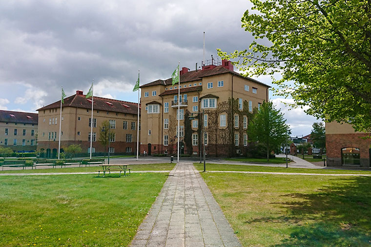 H&ouml;gskolan Kristianstads campus.