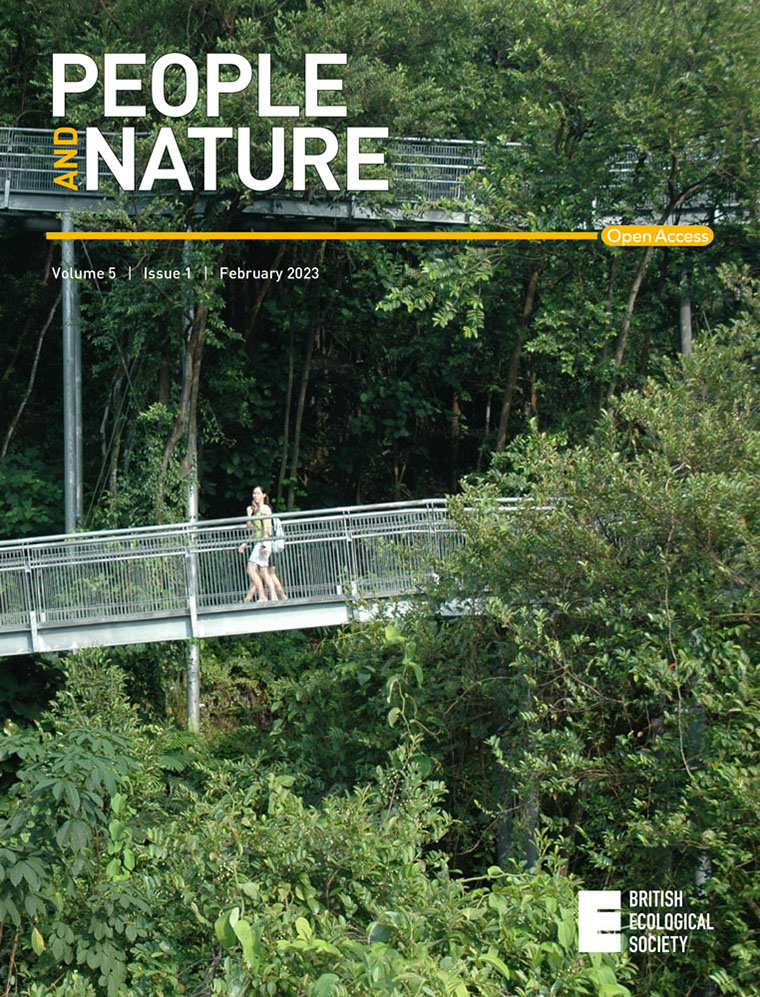 Omslag till tidskriften People and Nature.