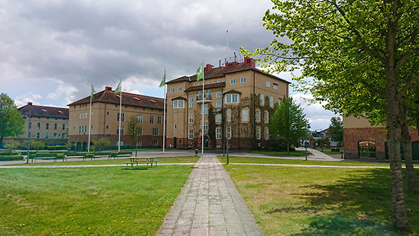 H&ouml;gskolan Kristianstads campus.
