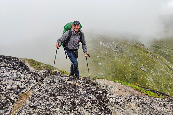 Tom Beery under Fj&auml;llr&auml;ven Classic.