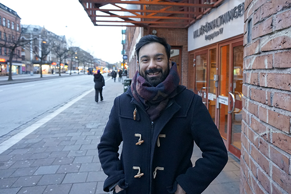 Carlos alumn från Gastronomiprogrammet