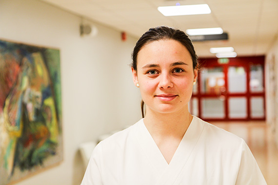 BMA-student Alice Nilsson.