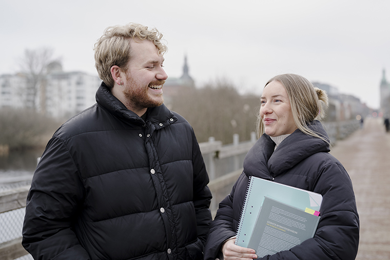 Studenter som läser till miljöstrateger