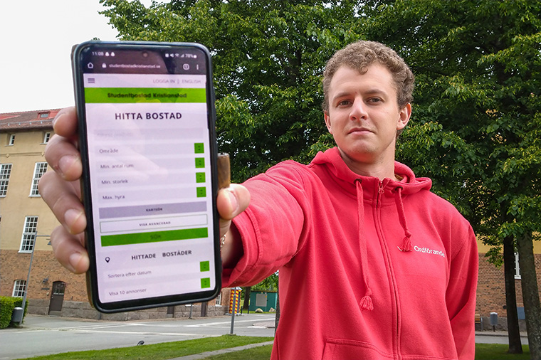 Hugo Diebitsch Antoni, vice ordf&ouml;rande f&ouml;r Kristianstad studentk&aring;r.