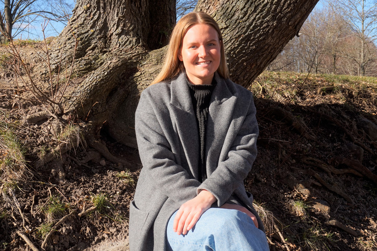 Hedda läser till landskapsvetare