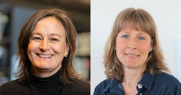 Viktoria Olsson och Susanne Bryngelsson.