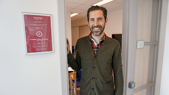 Johan Landgren, utvecklare på Lärverkstäder vid Högskolan Kristianstad.