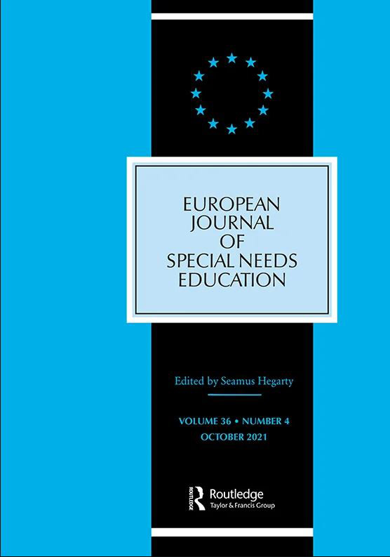 European Journal of Special Needs Education.