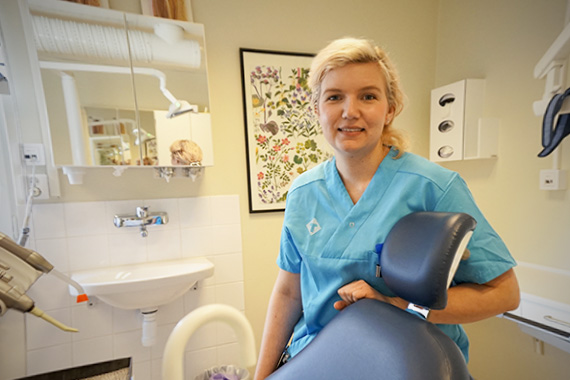 Linda Holtne, tandhygienist