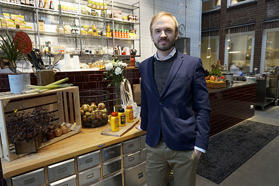 Henrik Strömqvist, alumn från Högskolan Kristianstad 