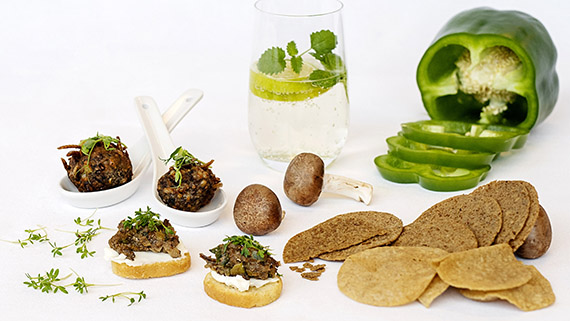 Insekter till festmaten: fritters, maskenade och maskchips.