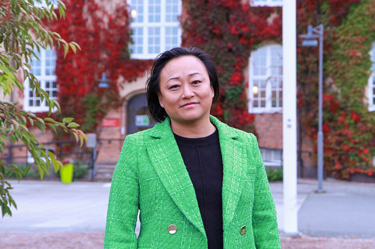 Anneli Orrung Wallin, ny prorektor vid H&ouml;gskolan Kristianstad.