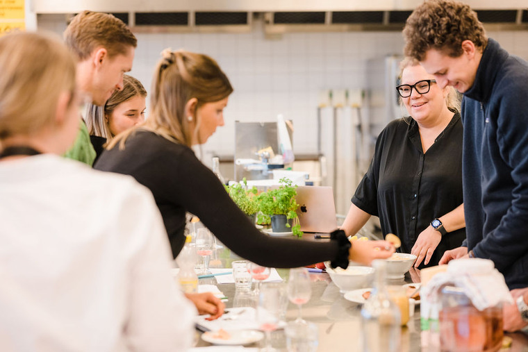 Gastronomistudenter.