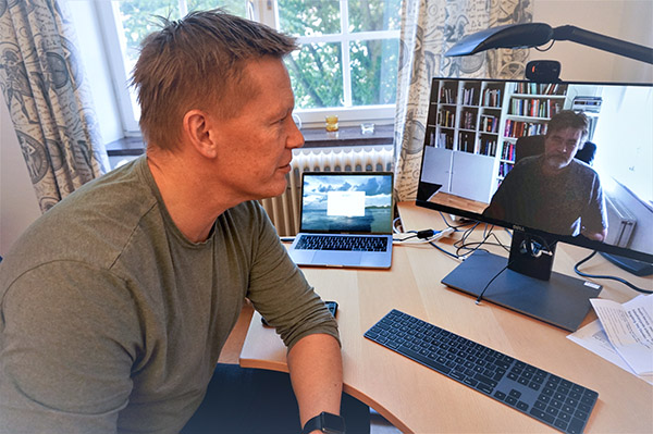 De senaste m&aring;nadernas planering har f&aring;tt ske digitalt. Men till v&aring;ren kommer Martin Persson och Peter Hagell f&ouml;rhoppningsvis kunna dra i g&aring;ng utbildningen som riktar sig till lankesiska universitetsl&auml;rare.