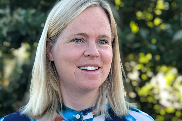 Caroline Georgson, samverkansstrateg vid H&ouml;gskolan Kristianstad.