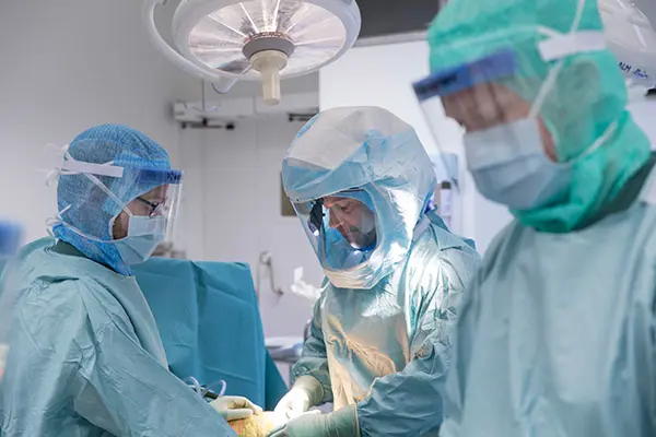 Sjukhus under covid-19. Foto: Niklas Laurin/Region Sk&aring;ne