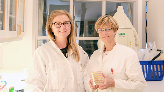 Betty Collin och Stina-Mina Ehn B&ouml;rjesson.