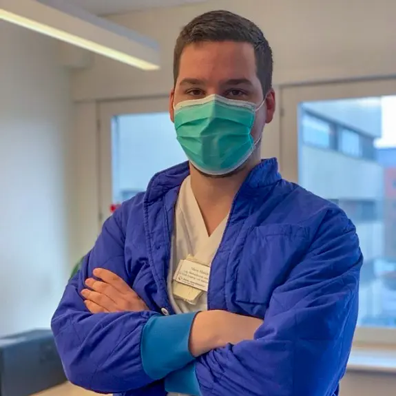 Mario Matkovic, biomedicinsk analytiker.