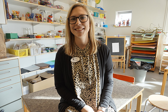 Reneé förskollärarstudent