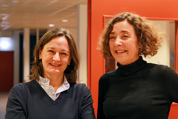 Viktoria Olsson och Karin Wendin.