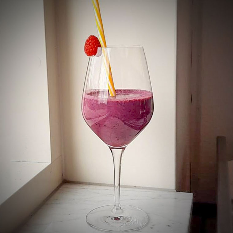 Bl&aring;b&auml;rssmoothie.