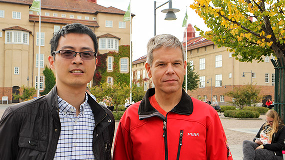 Yifan Wo och Fredrik Frisk