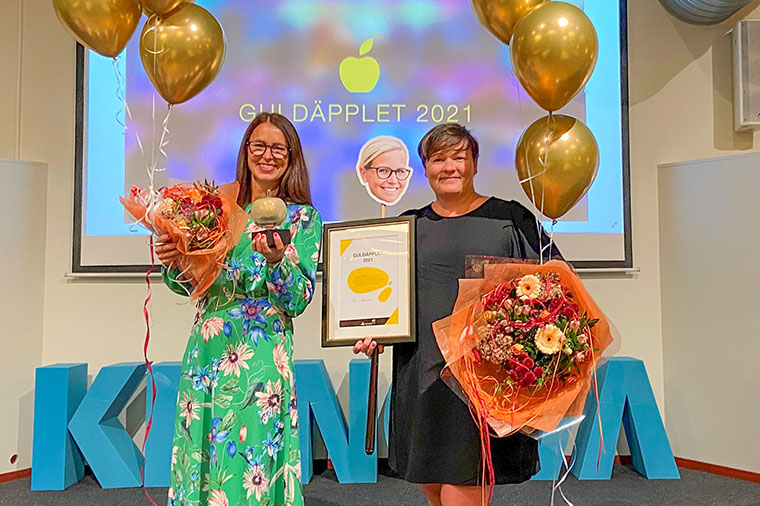 Guldäpplet 2021.