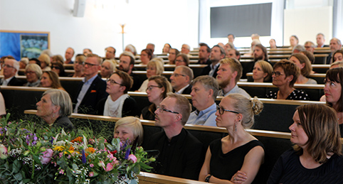 En bild på publiken