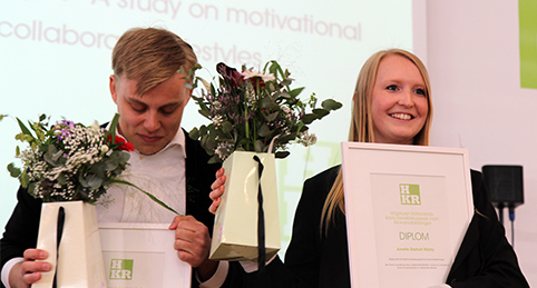 Vinnarna för deras kandidatuppsats