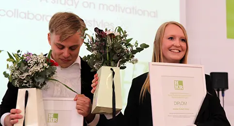 Vinnarna för deras kandidatuppsats