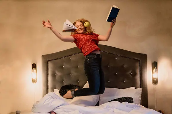 Bed and study. Foto: Joel Andersson