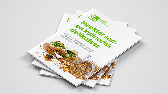 Insekter som en kulinarisk delikatess - Enkla recept för frukost, fika och fest.