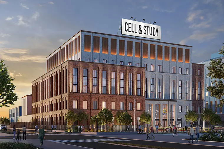 Cell and study p&aring; nya r&auml;ttcentrum i Kristianstad.