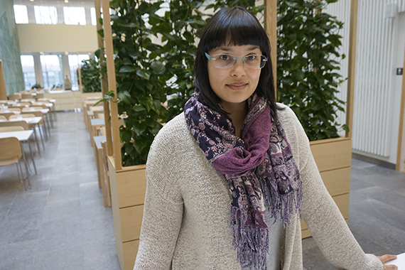 Selina arbetar som miljöstrateg