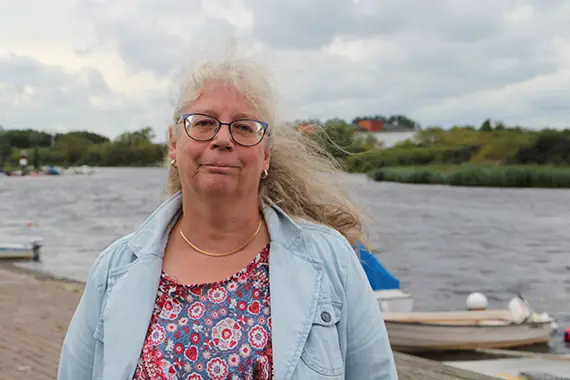 Ann-Sofi Rehnstam Holm, professor i mikrobiologi vid H&ouml;gskolan Kristianstad.