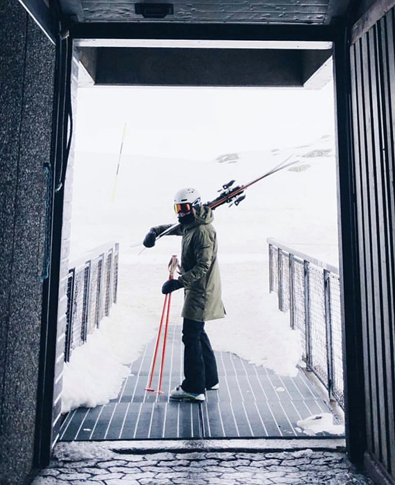 Kort paus i Digital Design-studierna, nu v&auml;ntar n&aring;gra inspirerande &aring;k p&aring; det 1 420 meter h&ouml;ga berget.