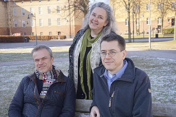 Daniel Einarrson, Susanne Bondesson och Örjan Hansson
