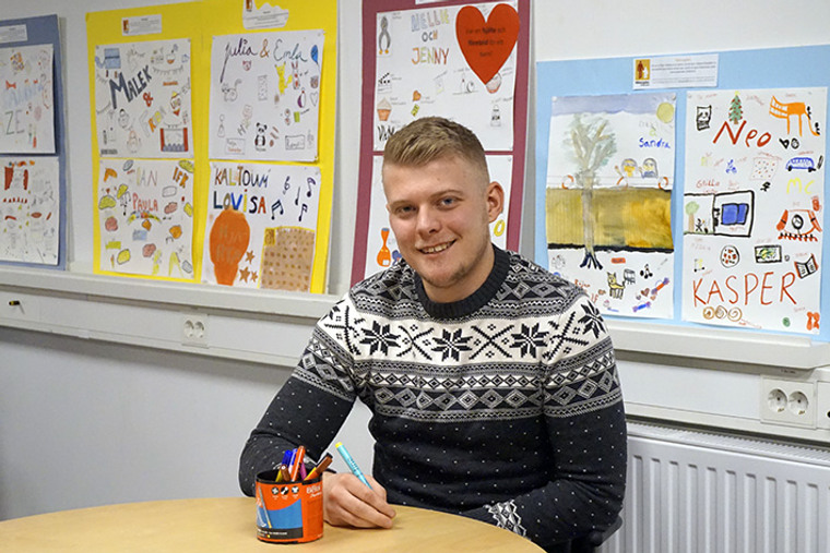 Felix Nilsson, lärarstudent