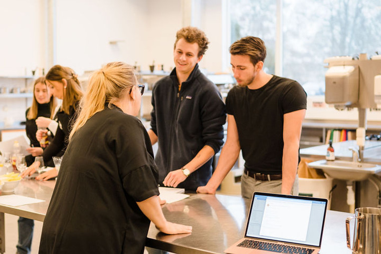 Gastronomiprogrammets studenter och lärare