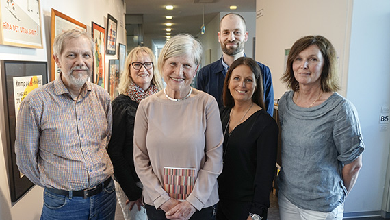 Under m&aring;ndagens boksl&auml;pp p&aring; Malm&ouml; H&ouml;gskola medverkade HKR-forskarna Ingemar Holgersson, Helena Sjunnesson, Barbro Bruce, Peter Berry, Linda Plantin Ewe och Catarina W&auml;sterlid.