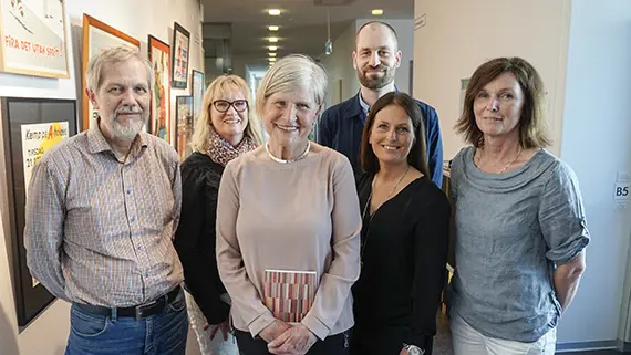 Under m&aring;ndagens boksl&auml;pp p&aring; Malm&ouml; H&ouml;gskola medverkade HKR-forskarna Ingemar Holgersson, Helena Sjunnesson, Barbro Bruce, Peter Berry, Linda Plantin Ewe och Catarina W&auml;sterlid.