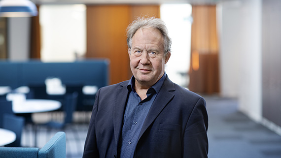 Peter Berggren vid Glesbygdsmedicinskt centrum i Storuman &auml;r en av f&ouml;redragsh&aring;llarna under konferensen E-h&auml;lsa 2019. Foto: Malin Gr&ouml;nborg