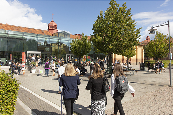 H&ouml;gskolan Kristianstads campus.