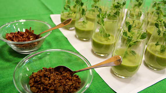 Cr&egrave;me Ninon - gr&ouml;n &auml;rstoppa.