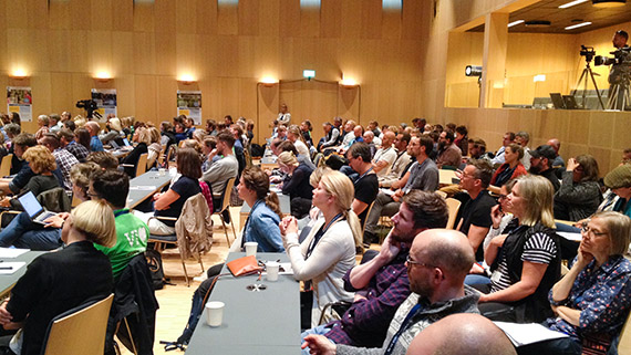 Tankesmedjan för friluftsliv lockade drygt 250 deltagare från hela Sverige.